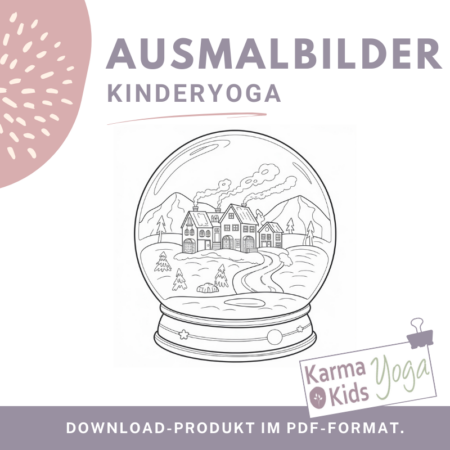 kinderyoga ausmalbild