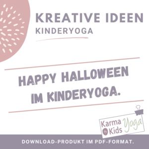 kinderyogastunde halloween