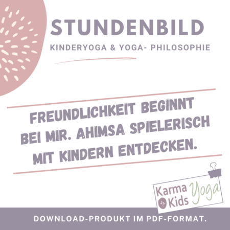 Kinderyoga Ahimsa