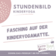 kinderyoga fasching