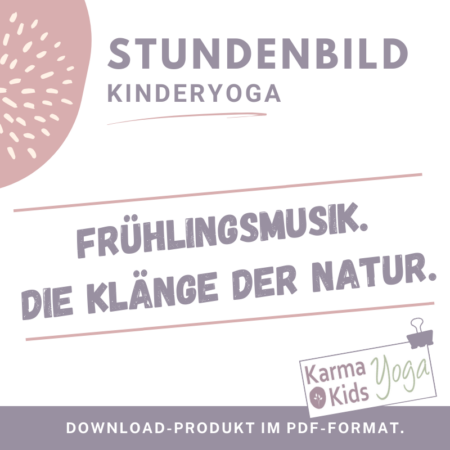 kinderyoga frühling