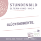 eltern kind yoga stundenbild