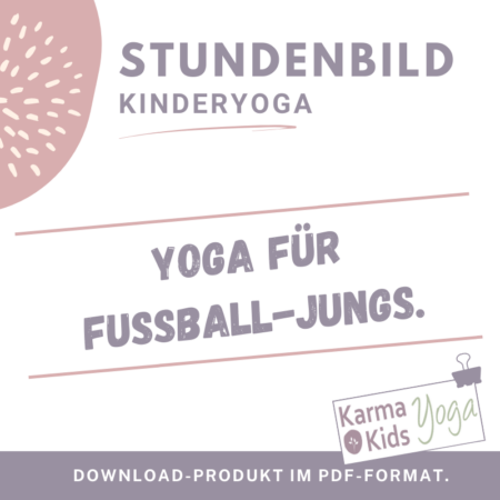 stundenbild kinderyoga fußball