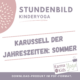 Stundenbild Kinderyoga Sommer