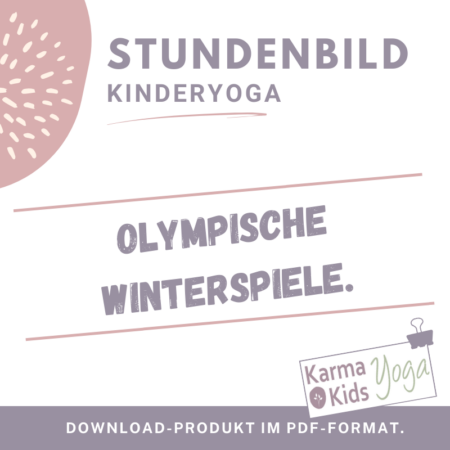 stundenbild kinderyoga winter