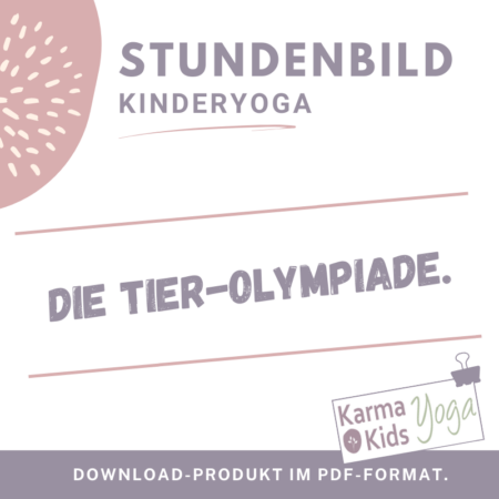 kinderyoga tiere