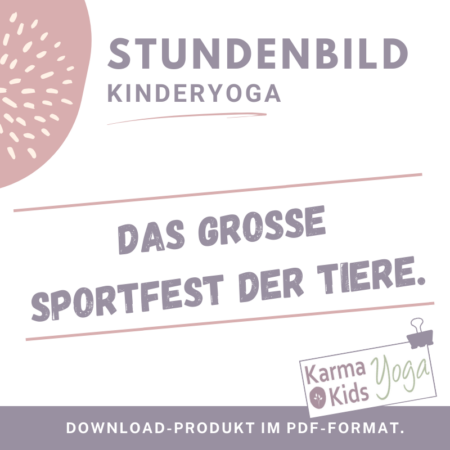 kinderyoga tiere