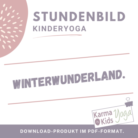 stundenbild kinderyoga winter