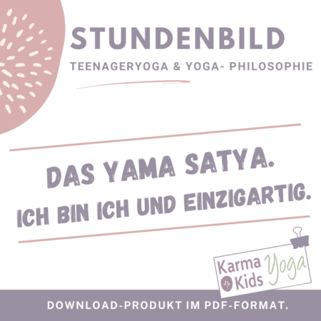 kinderyoga yama satya